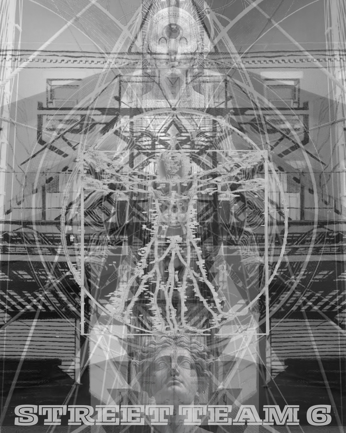 The Urban Vitruvian Man T-Shirt