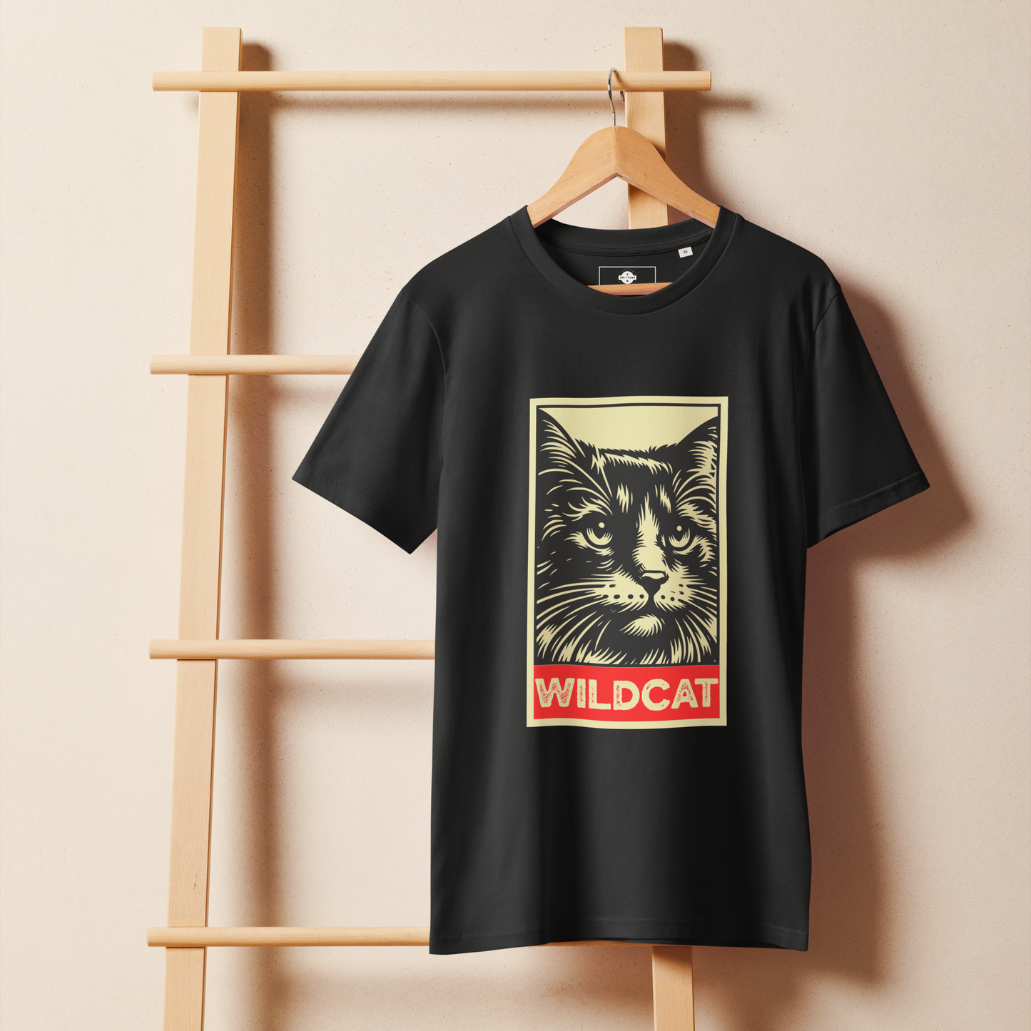 Wild Cat-Unisex Organic Mid-Light T-Shirt